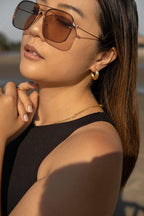 Textured Hoop Earrings