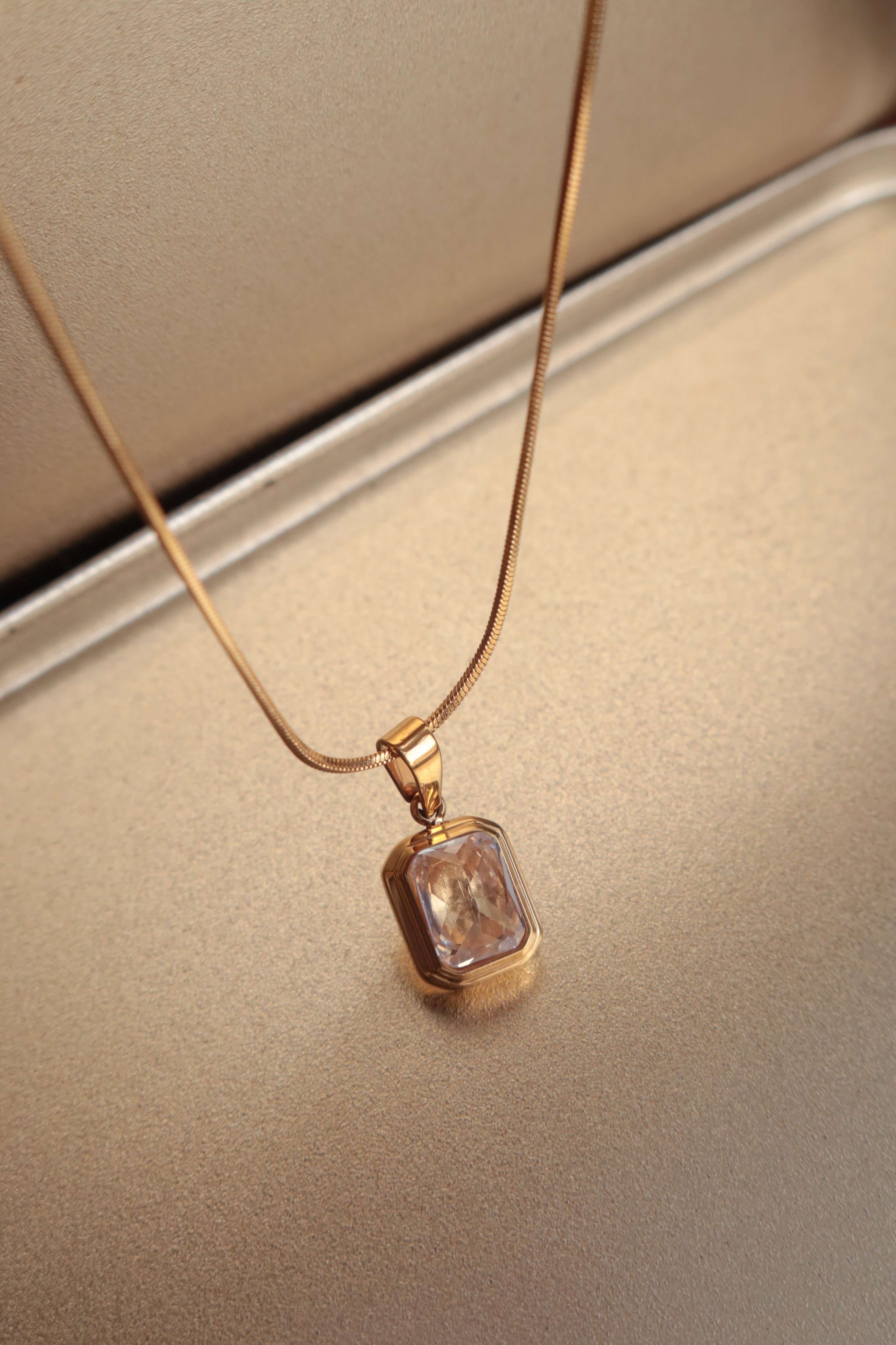 Blush Morganite Pendant