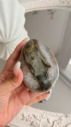 Brazilian Amethyst Druzy Egg #B