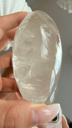 Clear Quartz Heart