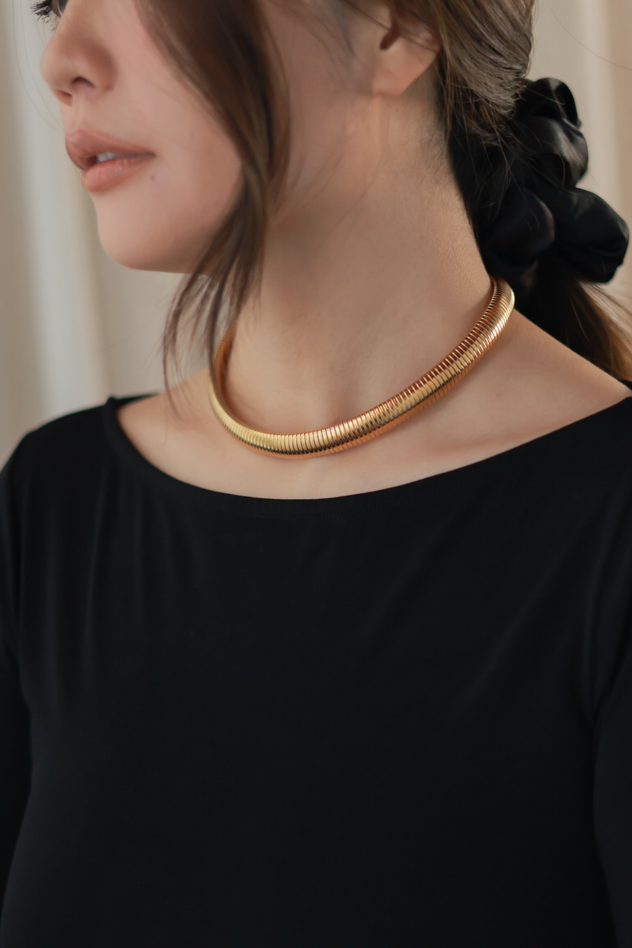 Omega Collar Necklace