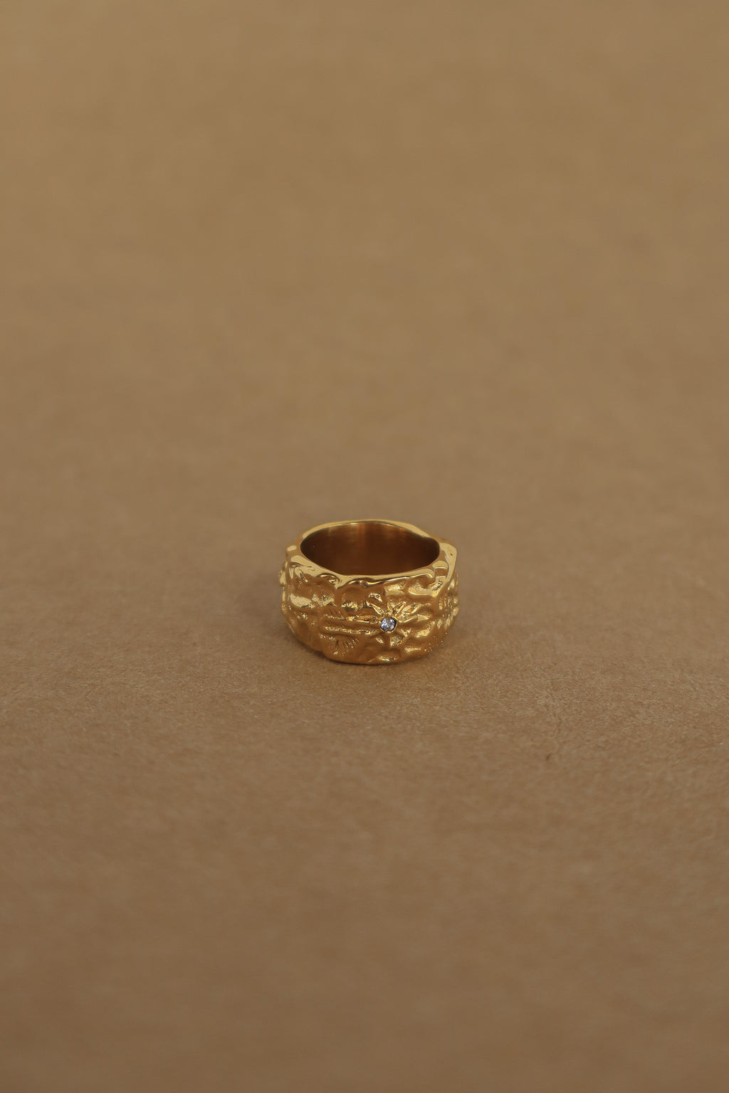 Vintage Hammered Ring