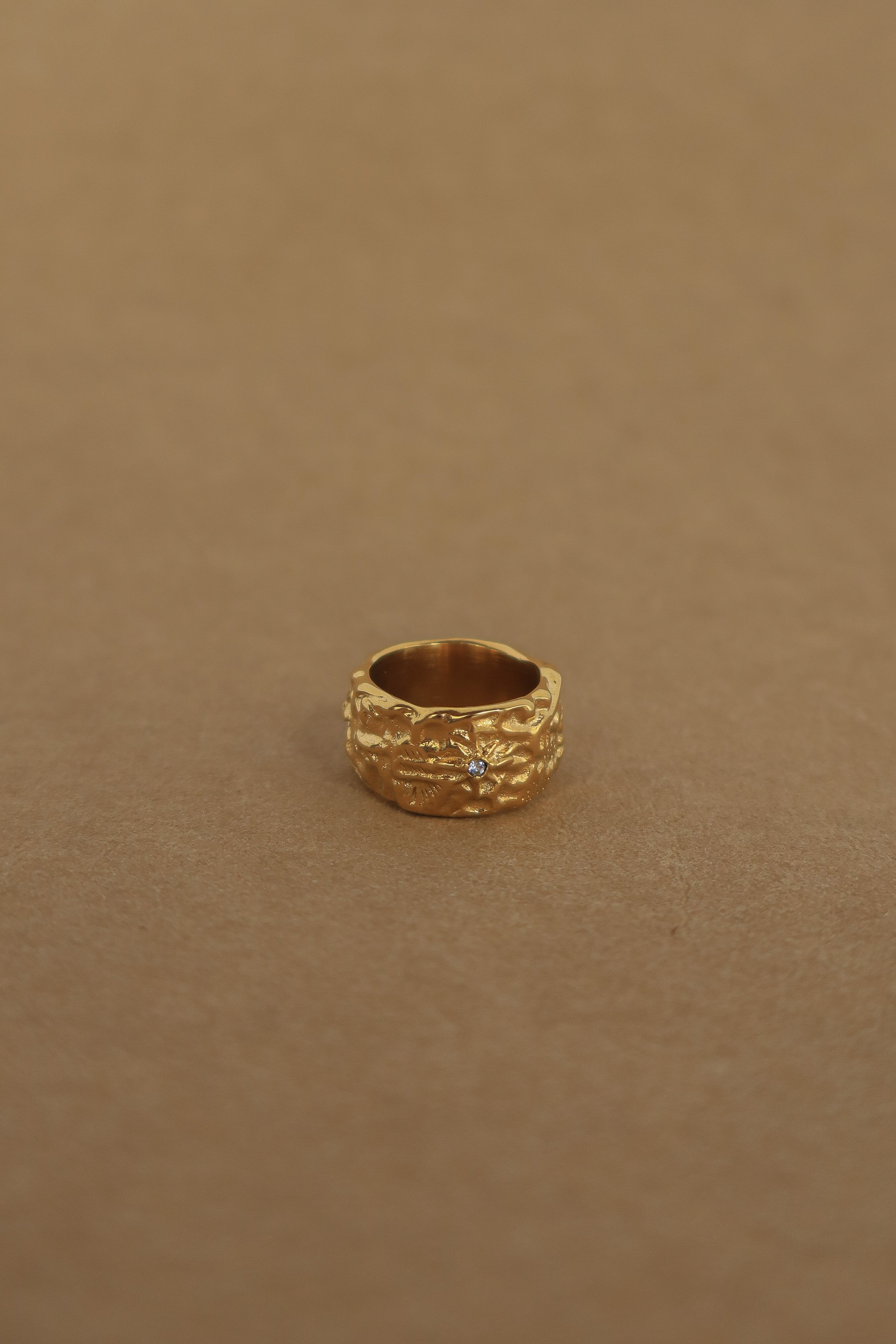 Vintage Hammered Ring