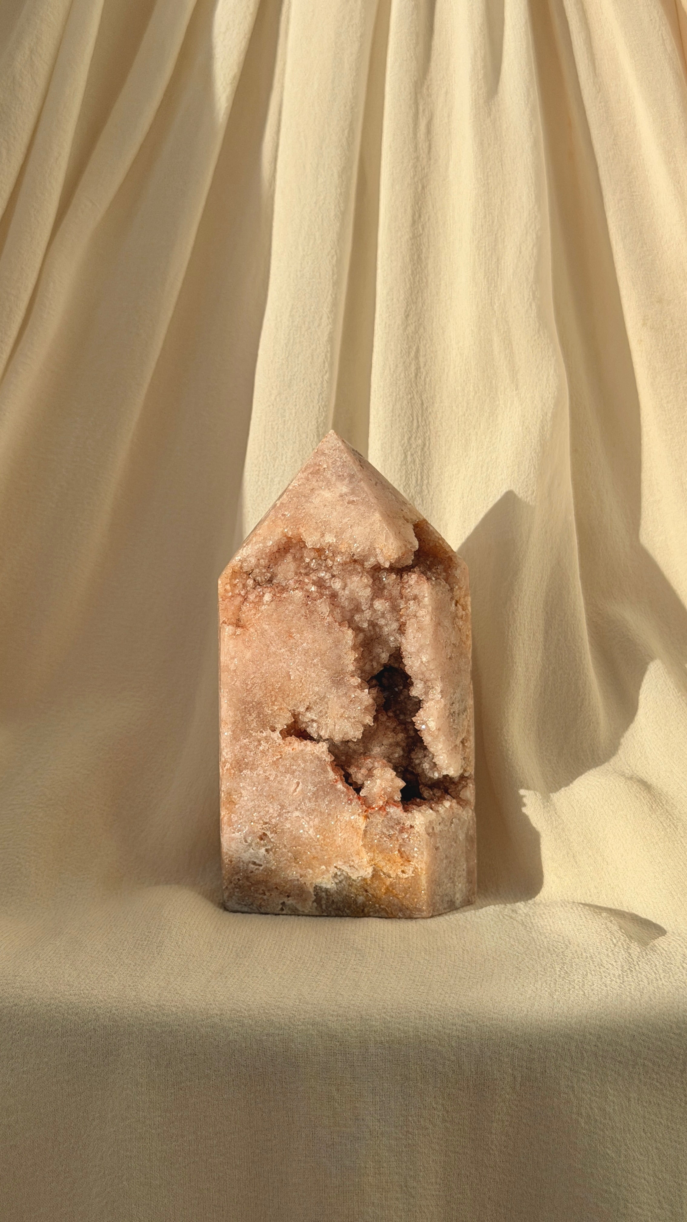 Brazil Druzy Agate Crystal Point C