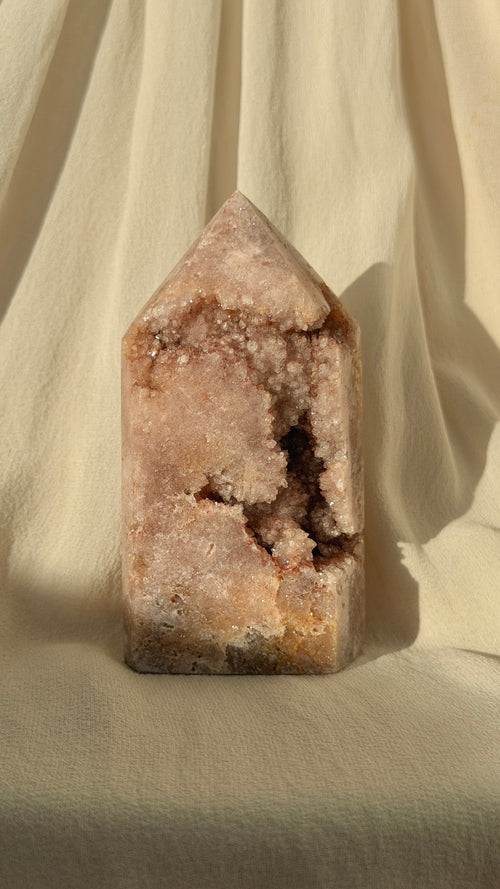 Brazil Druzy Agate Crystal Point C