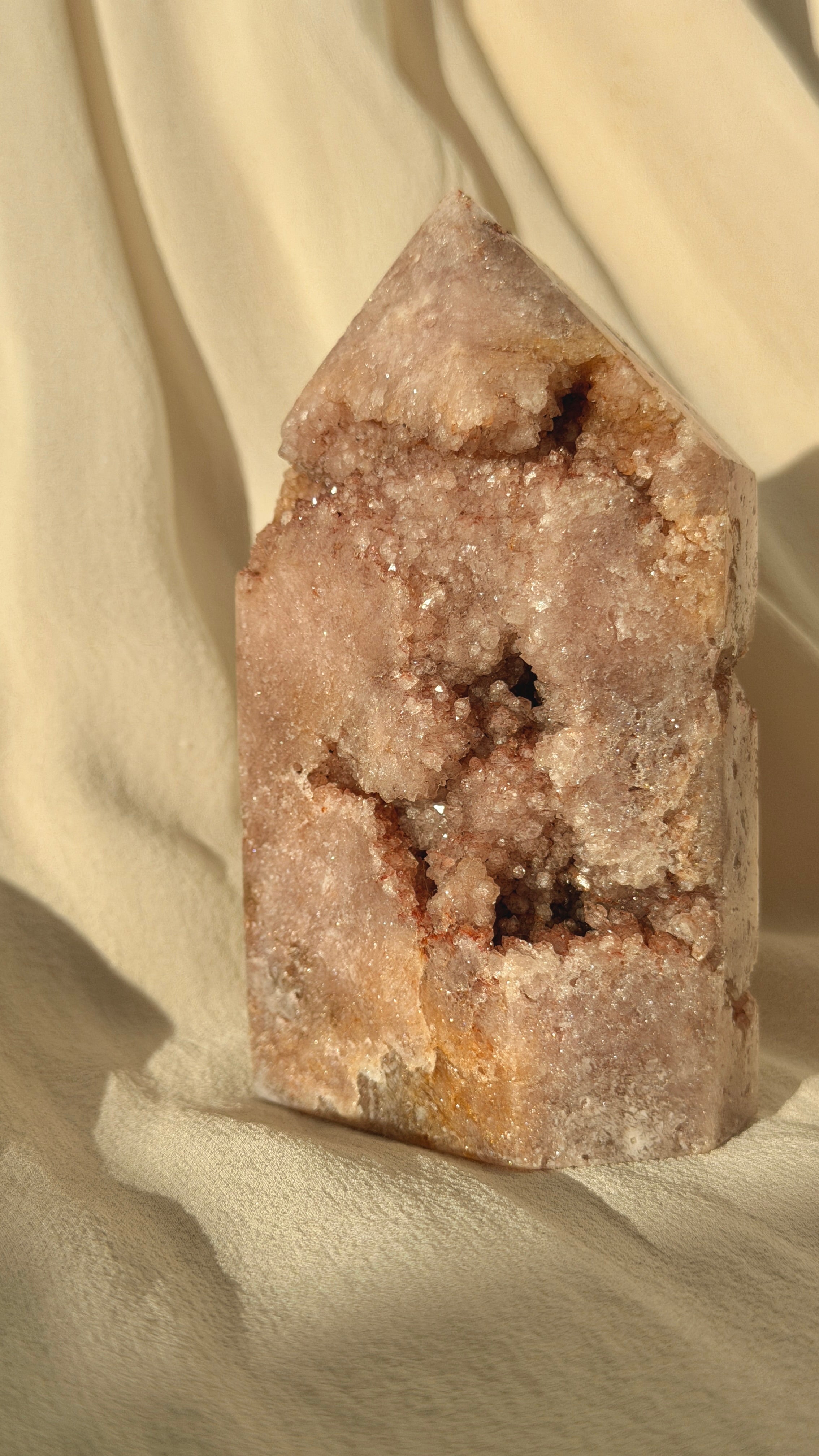 Brazil Druzy Agate Crystal Point C