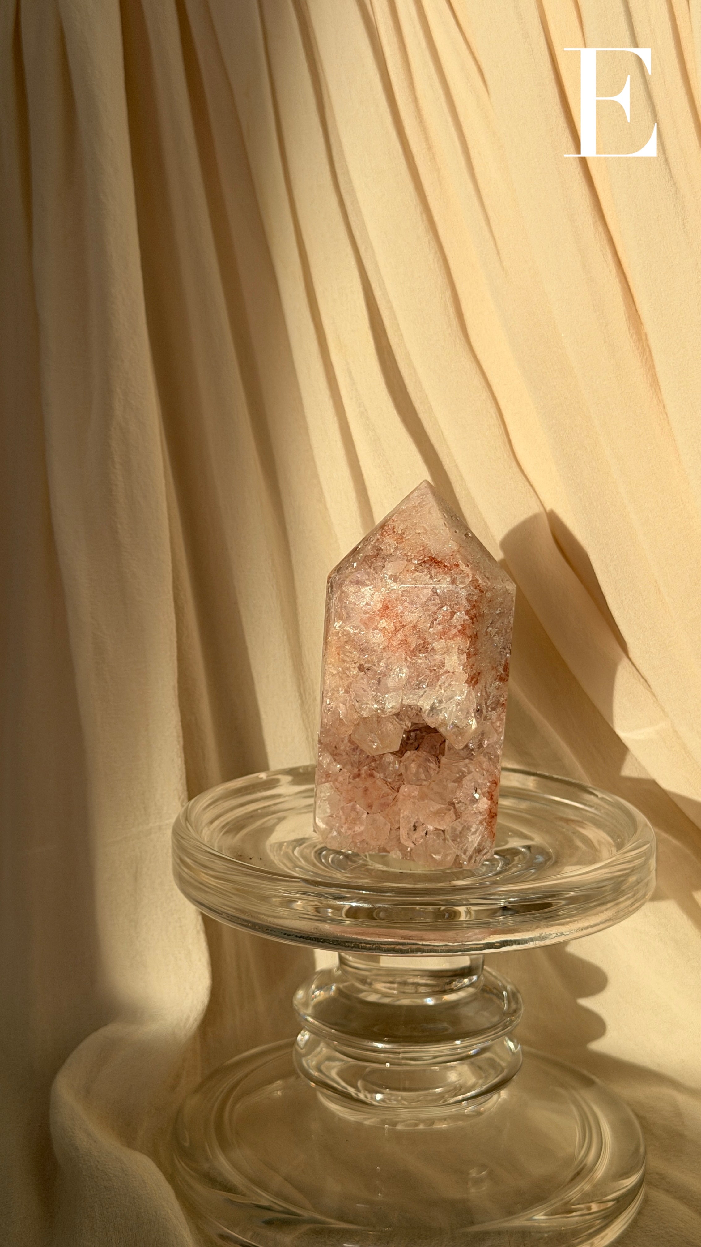 Brazil Druzy Agate Crystal Point  E