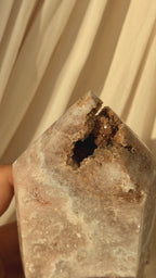 Brazil Druzy Agate Crystal Point A