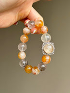 Mixed Hematoid Quartz Bracelet