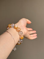 Mixed Hematoid Quartz Bracelet