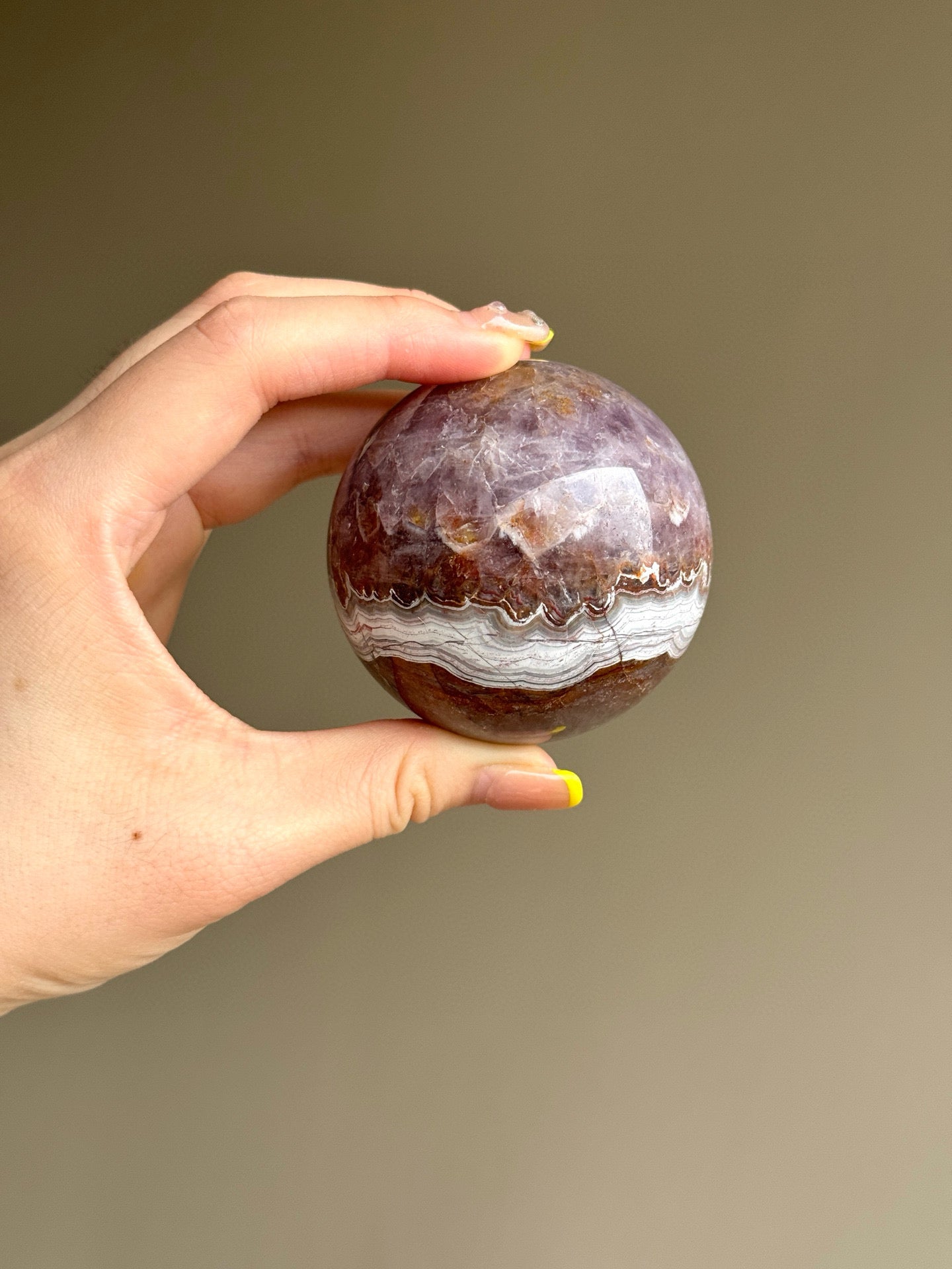 Crazy Lace Agate Crystal Sphere