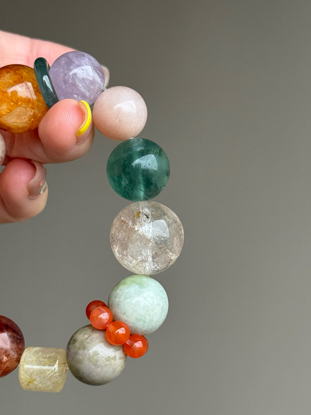 Mixed Colorful Crystal Bracelet