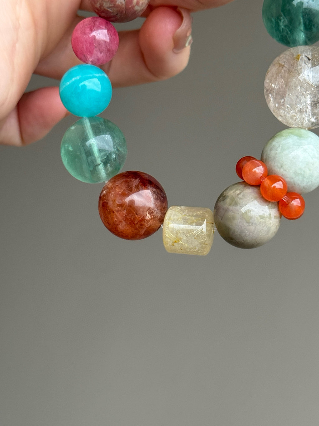 Mixed Colorful Crystal Bracelet