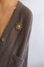 Sun Brooch