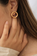 Small Circle Studs