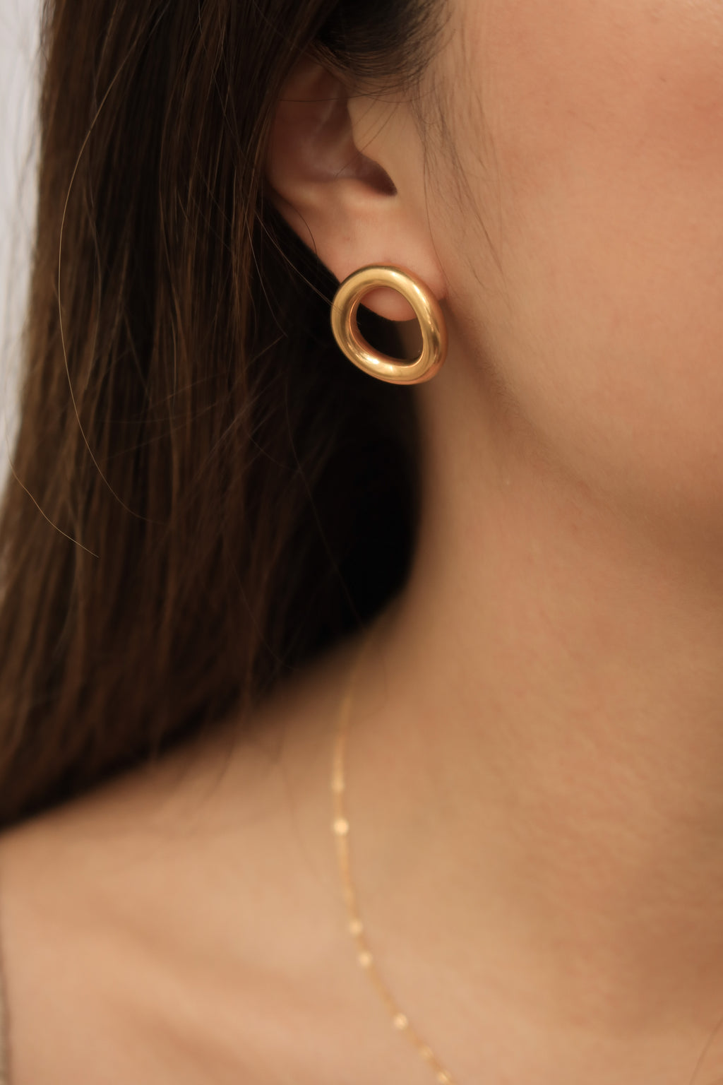 Small Circle Studs