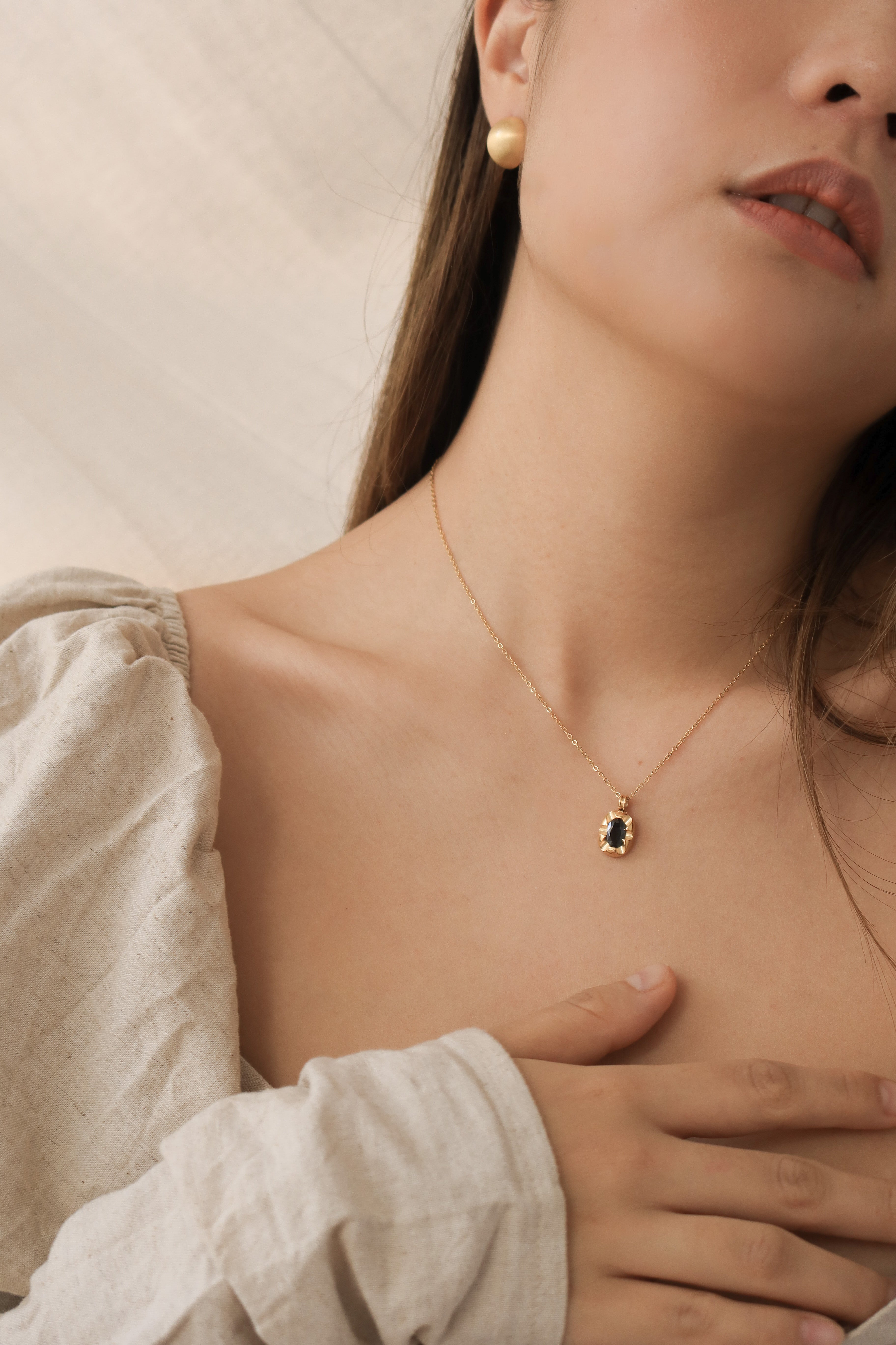 Sparkle Onyx Necklace