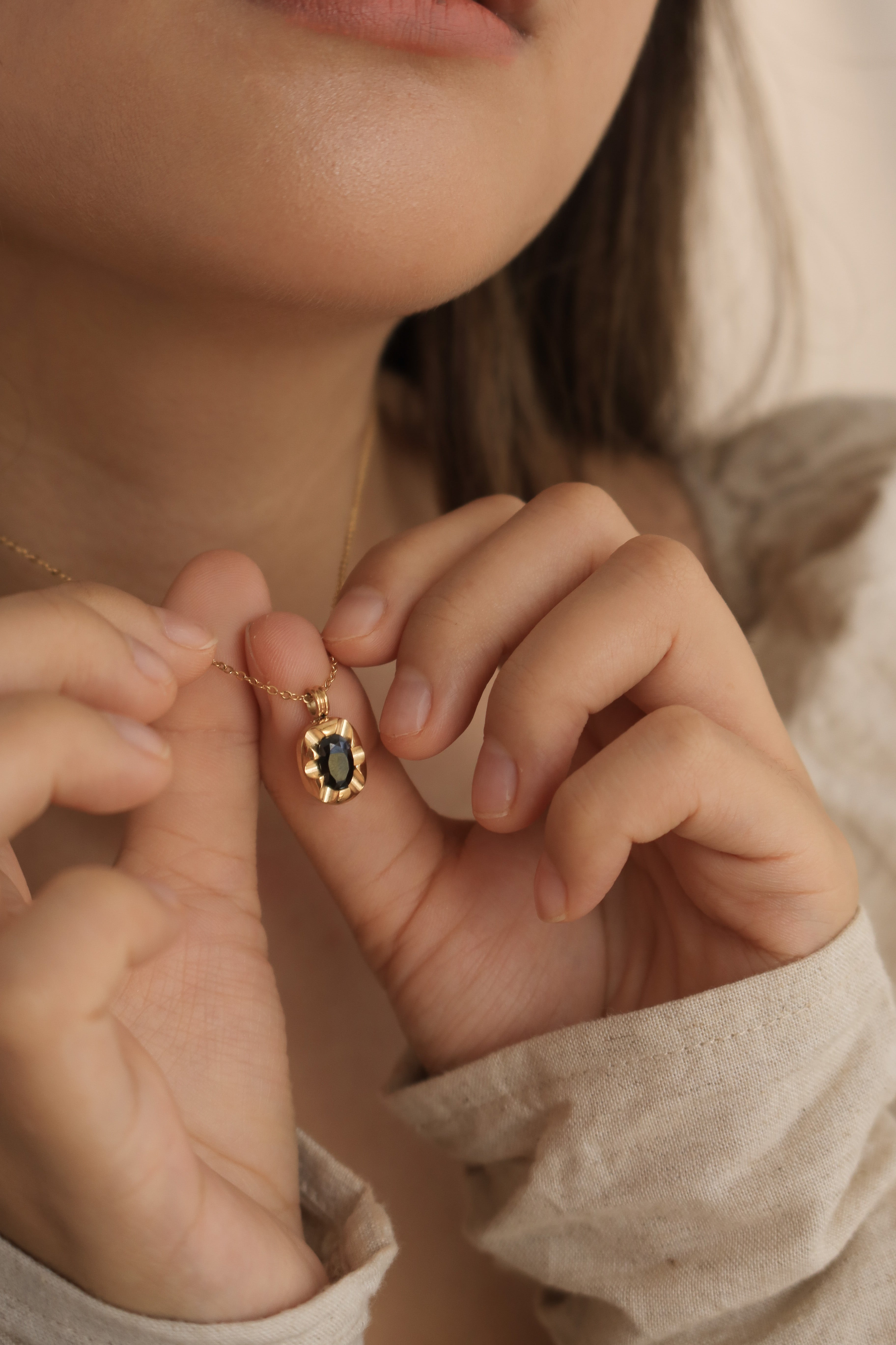 Sparkle Onyx Necklace