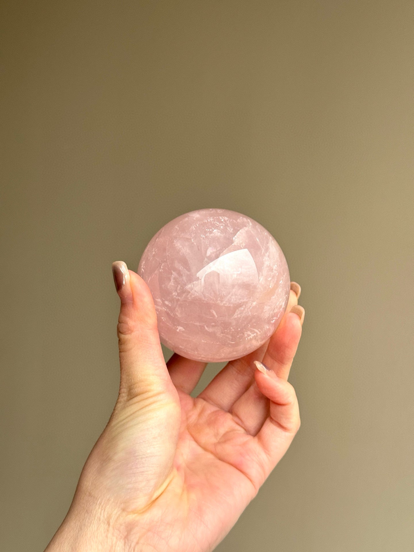 Rose Quartz Sphere (Small)