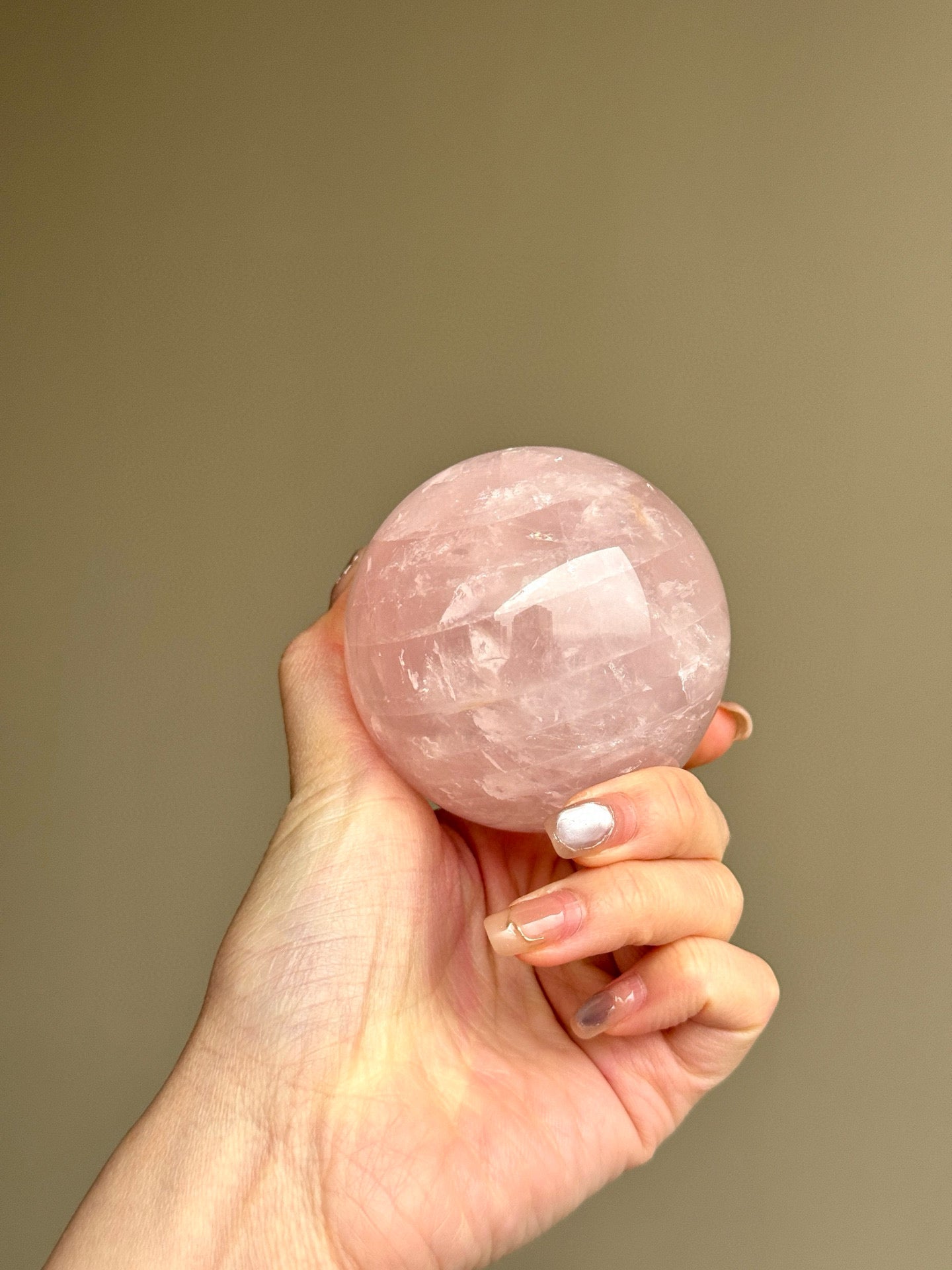 Rose Quartz Sphere (Small)