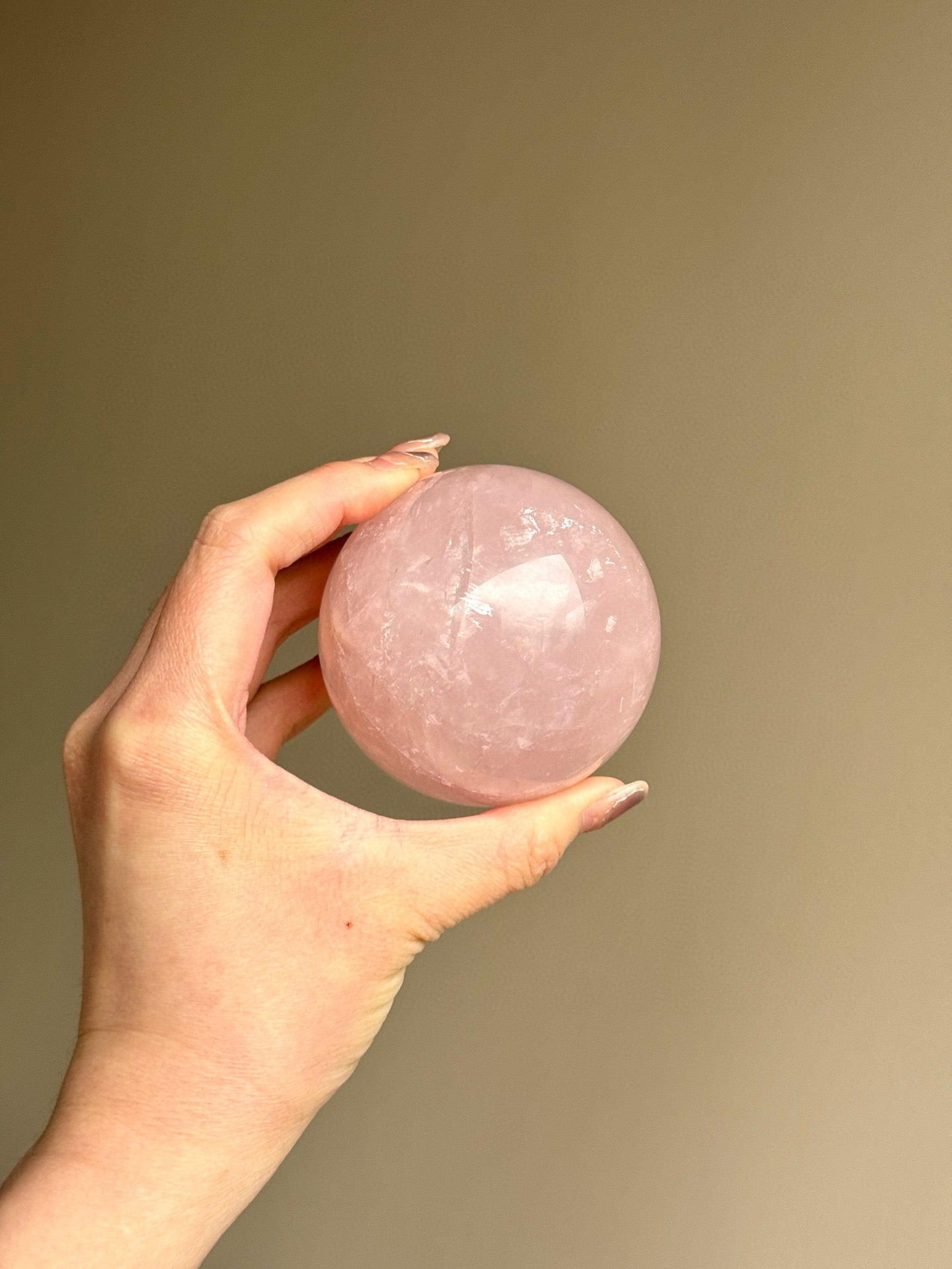 Rose Quartz Sphere (Small)