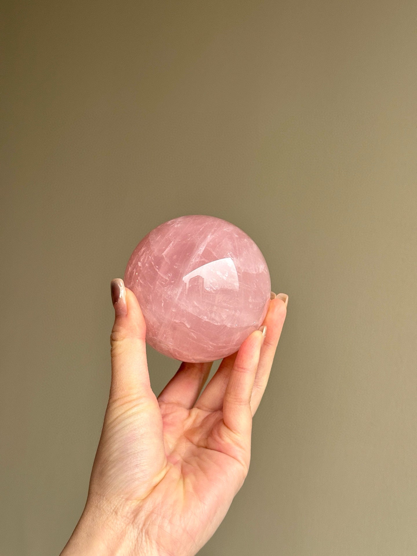 Rose Quartz Sphere (Large)