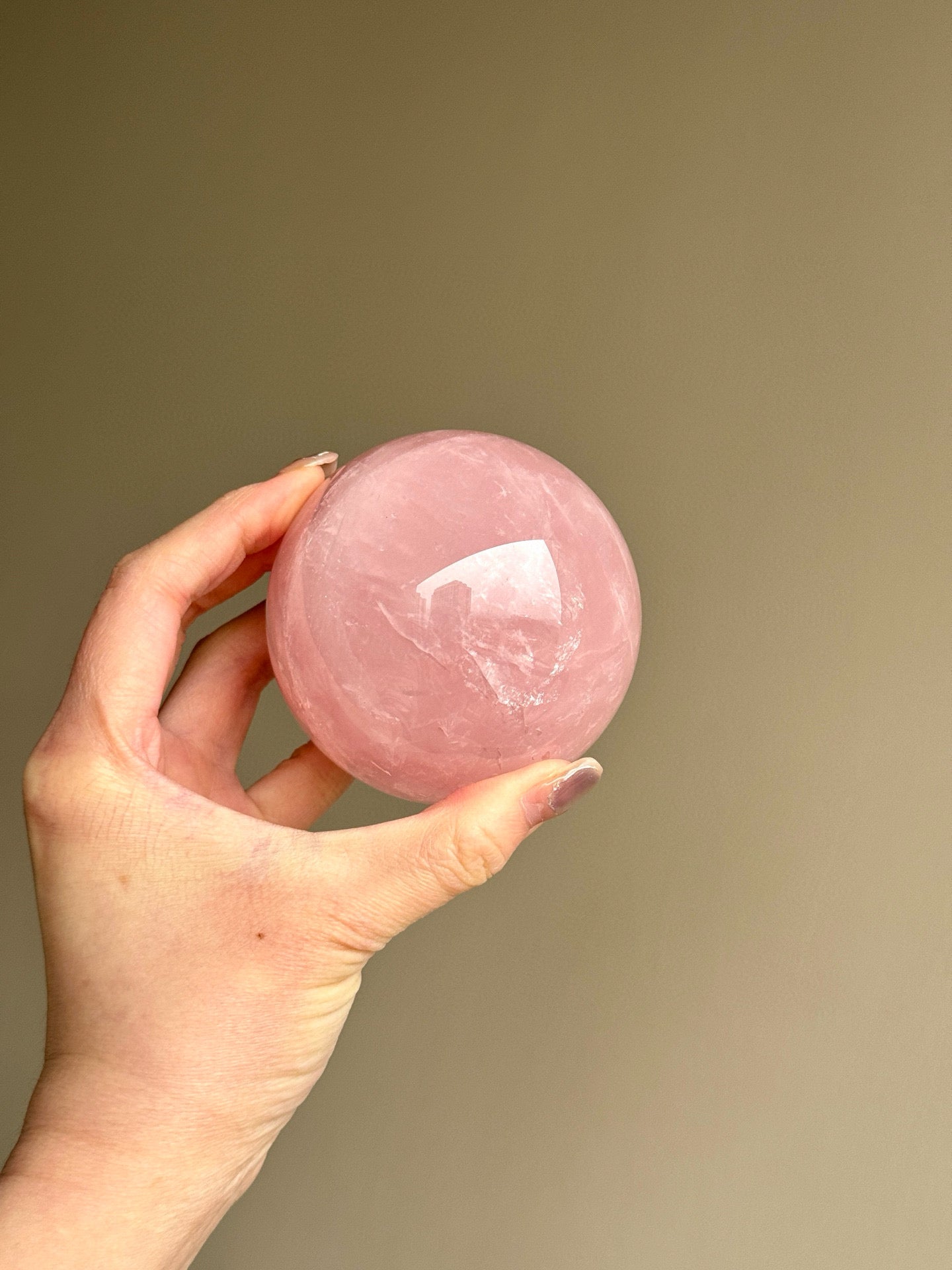 Rose Quartz Sphere (Large)