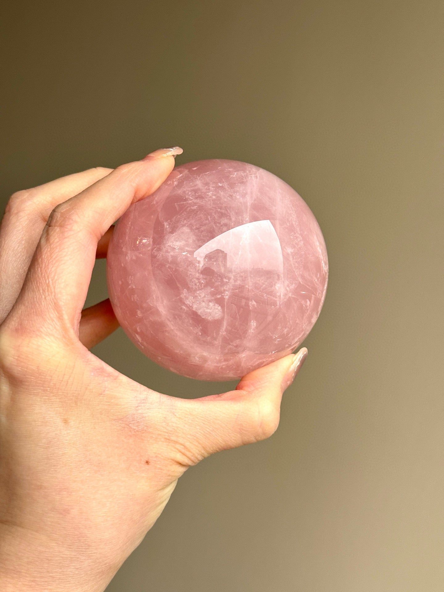 Rose Quartz Sphere (Large)
