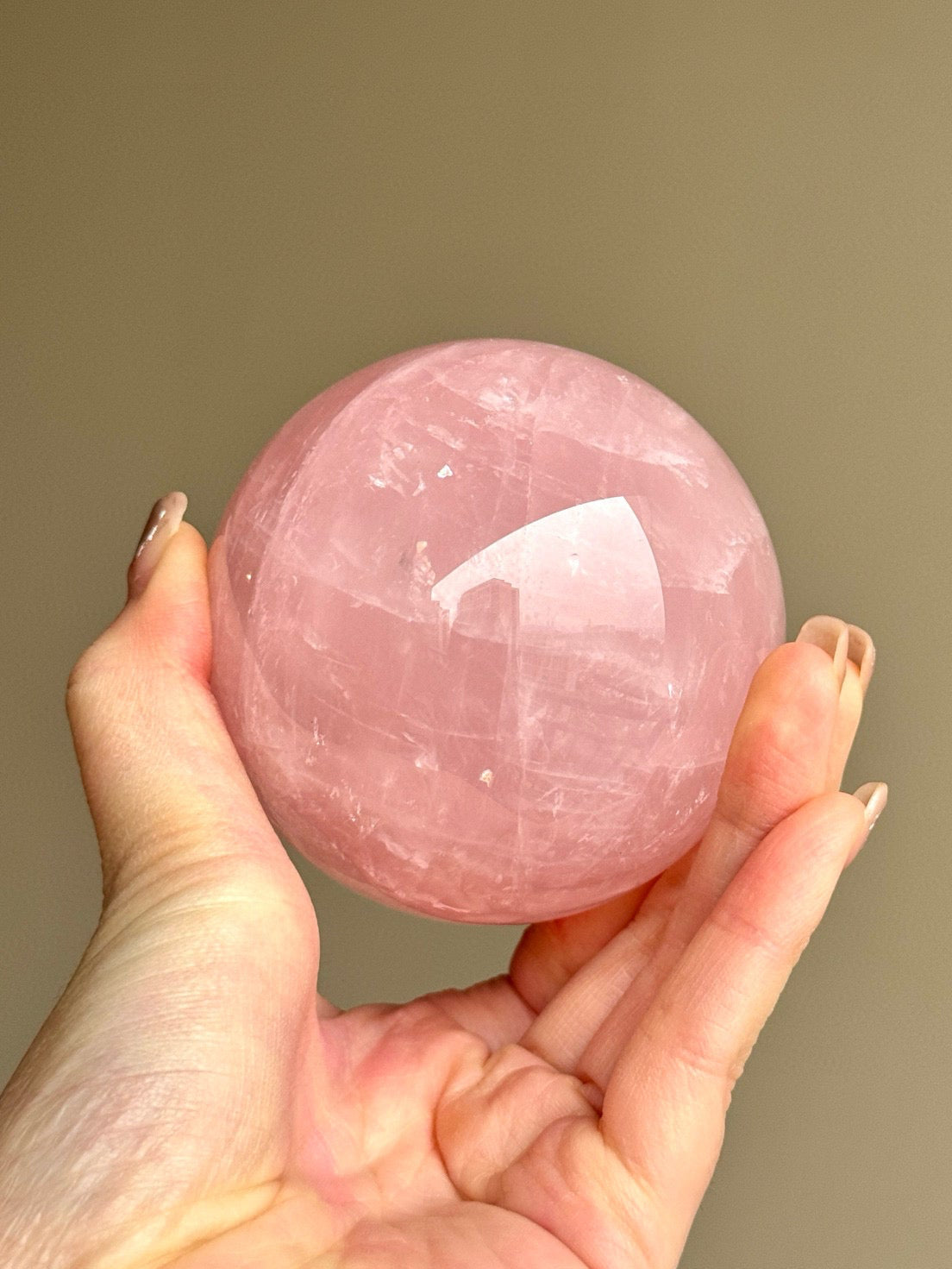 Rose Quartz Sphere (Large)