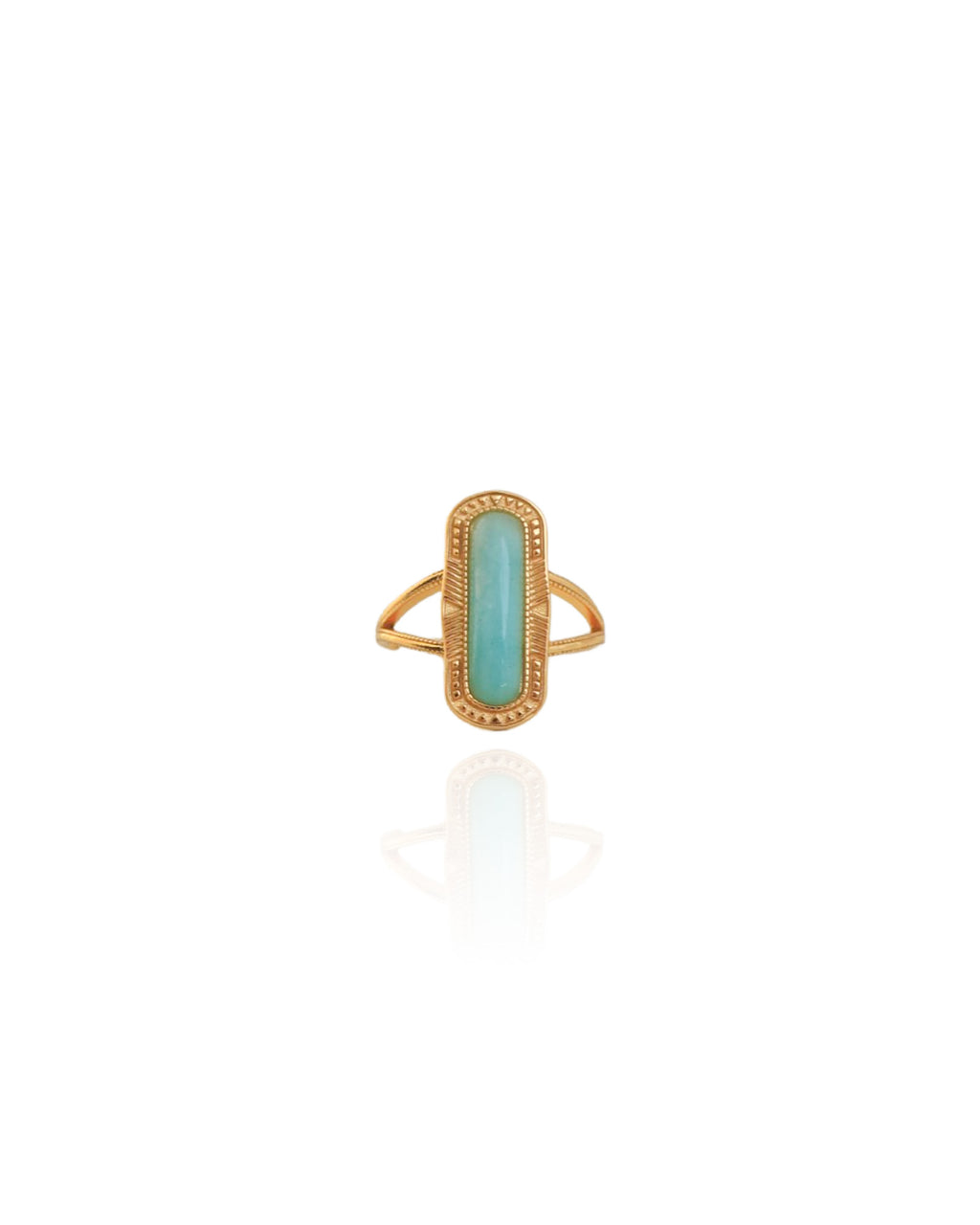Boho Amazonite Ring