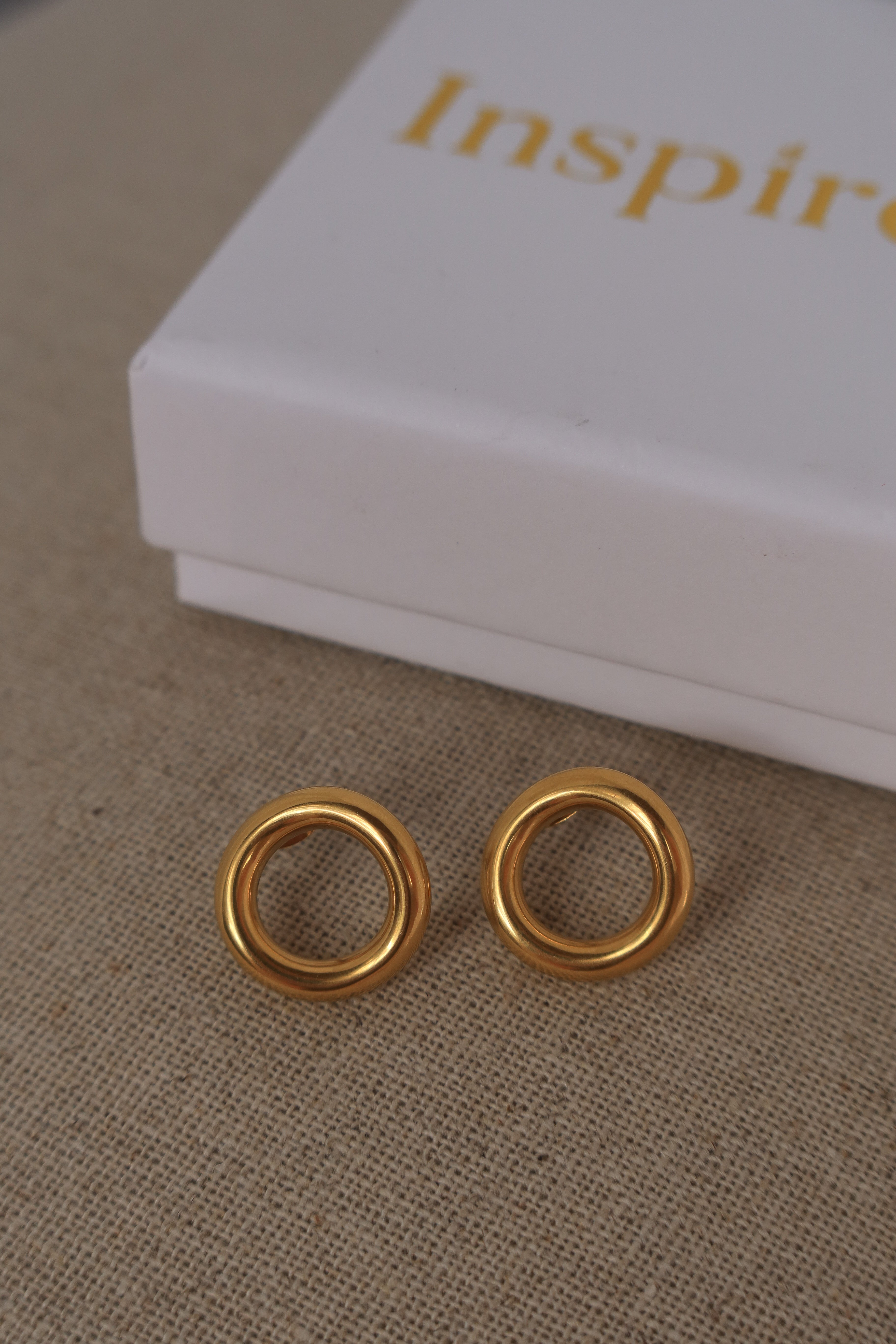 Small Circle Studs