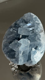 Large Blue Celestite  Egg #N