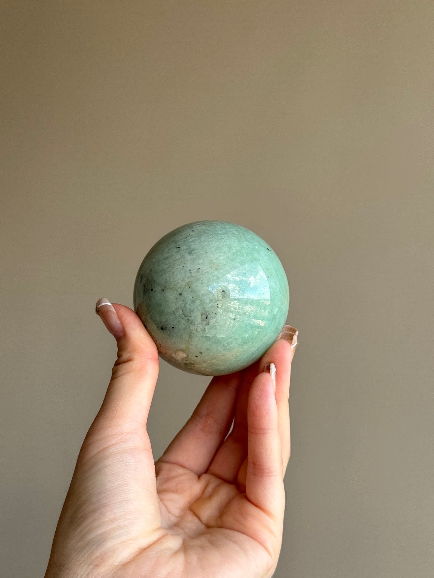 Amazonite Crystal Sphere