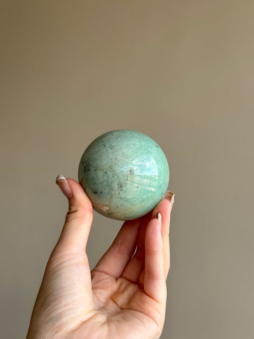 Amazonite Crystal Sphere