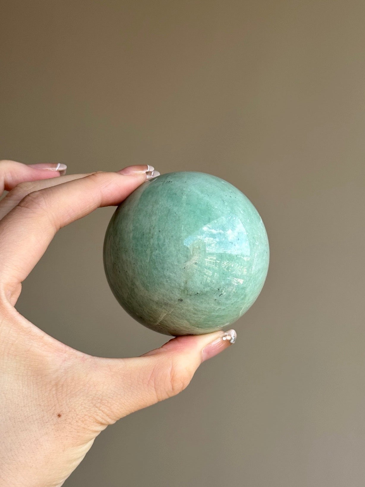 Amazonite Crystal Sphere