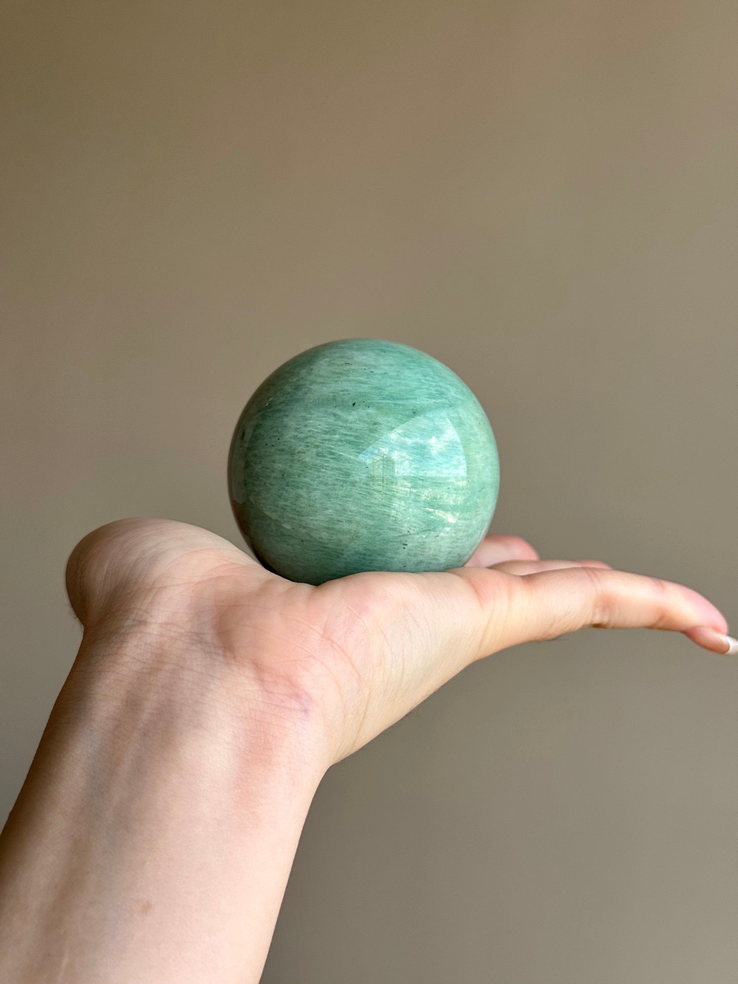 Amazonite Crystal Sphere