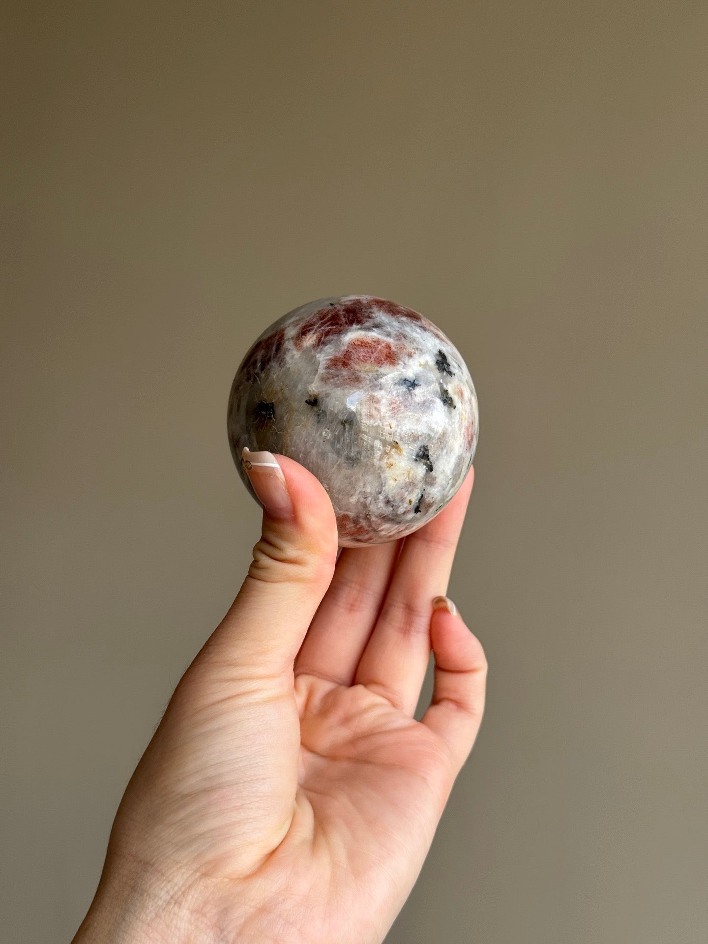 Sunstone Crystal Sphere (Large)