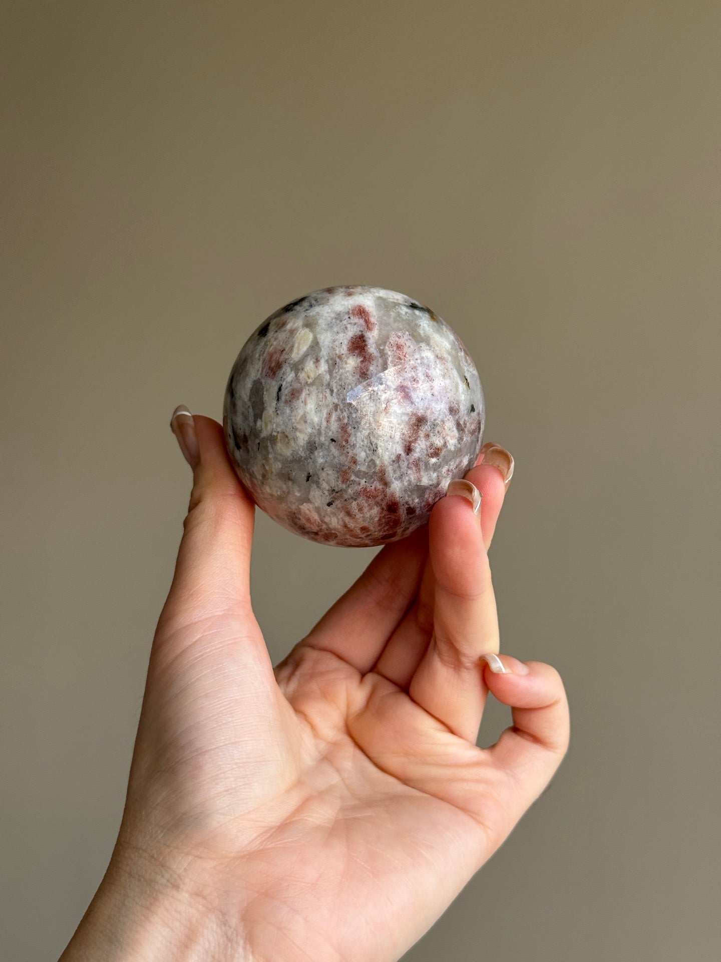 Sunstone Crystal Sphere (Large)