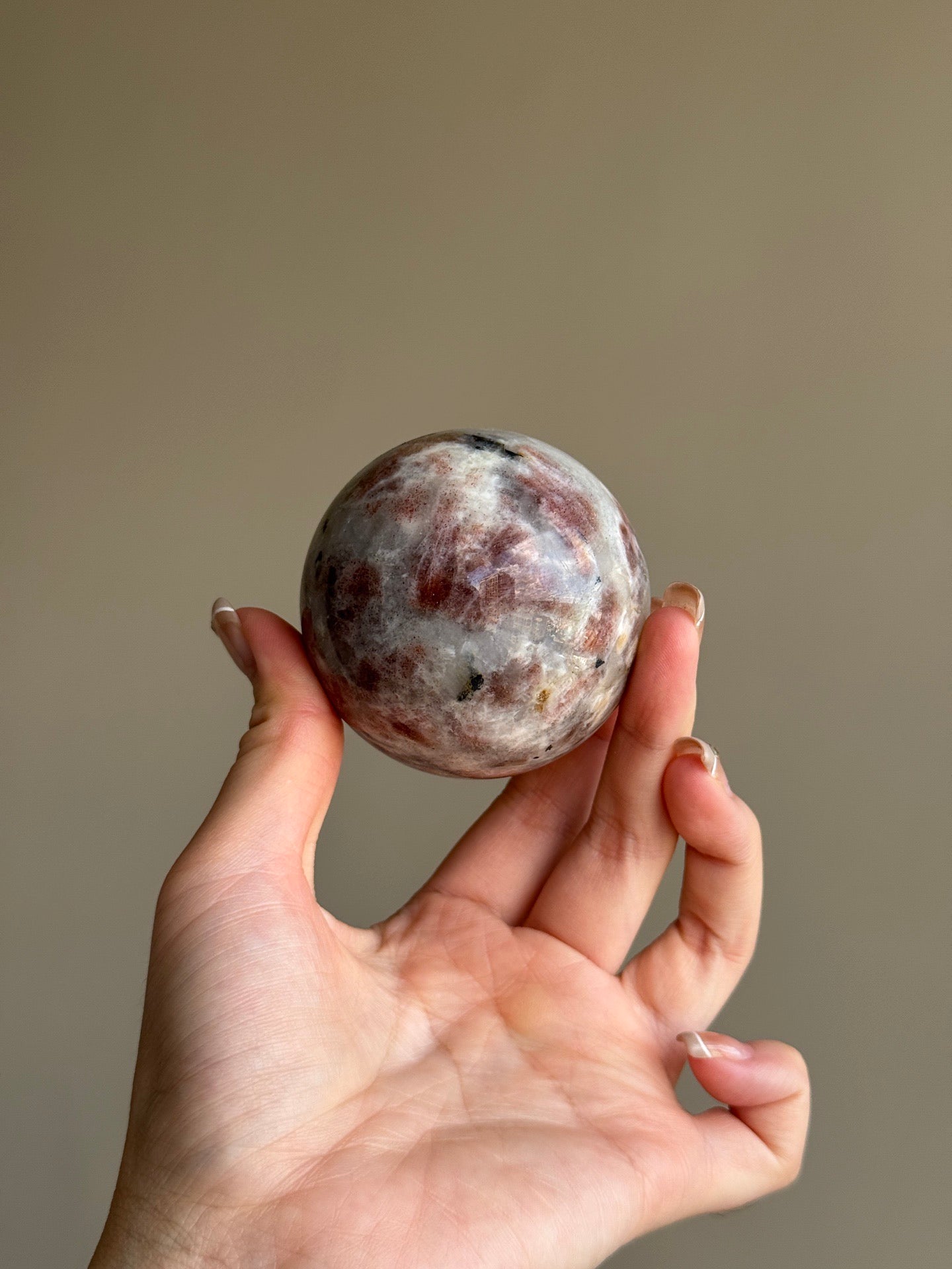 Sunstone Crystal Sphere (Large)