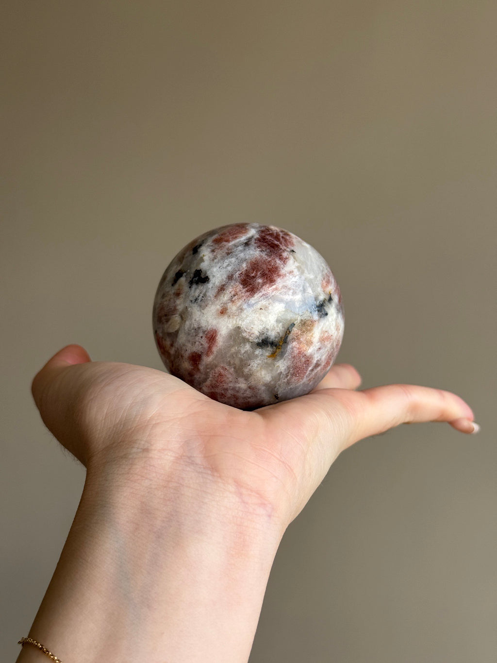 Sunstone Crystal Sphere (Large)