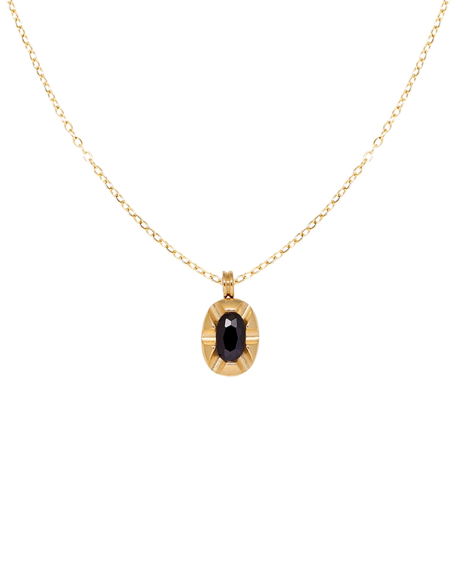 Sparkle Onyx Necklace