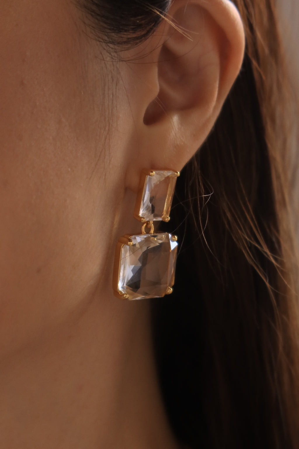 Crystal Drop Earrings
