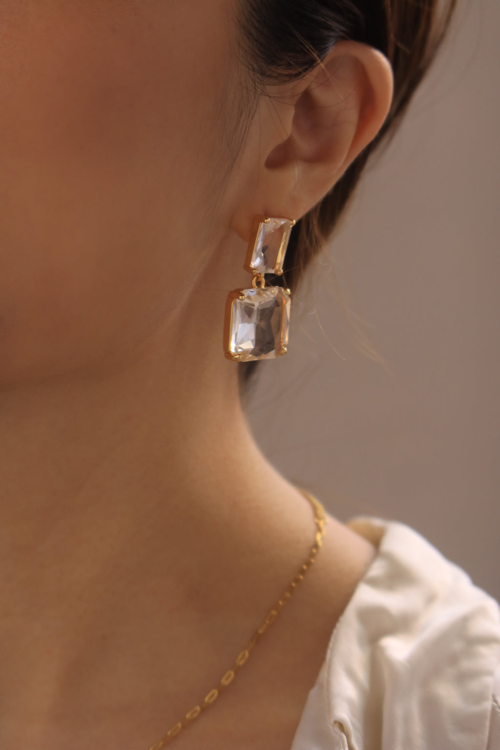 Crystal Drop Earrings