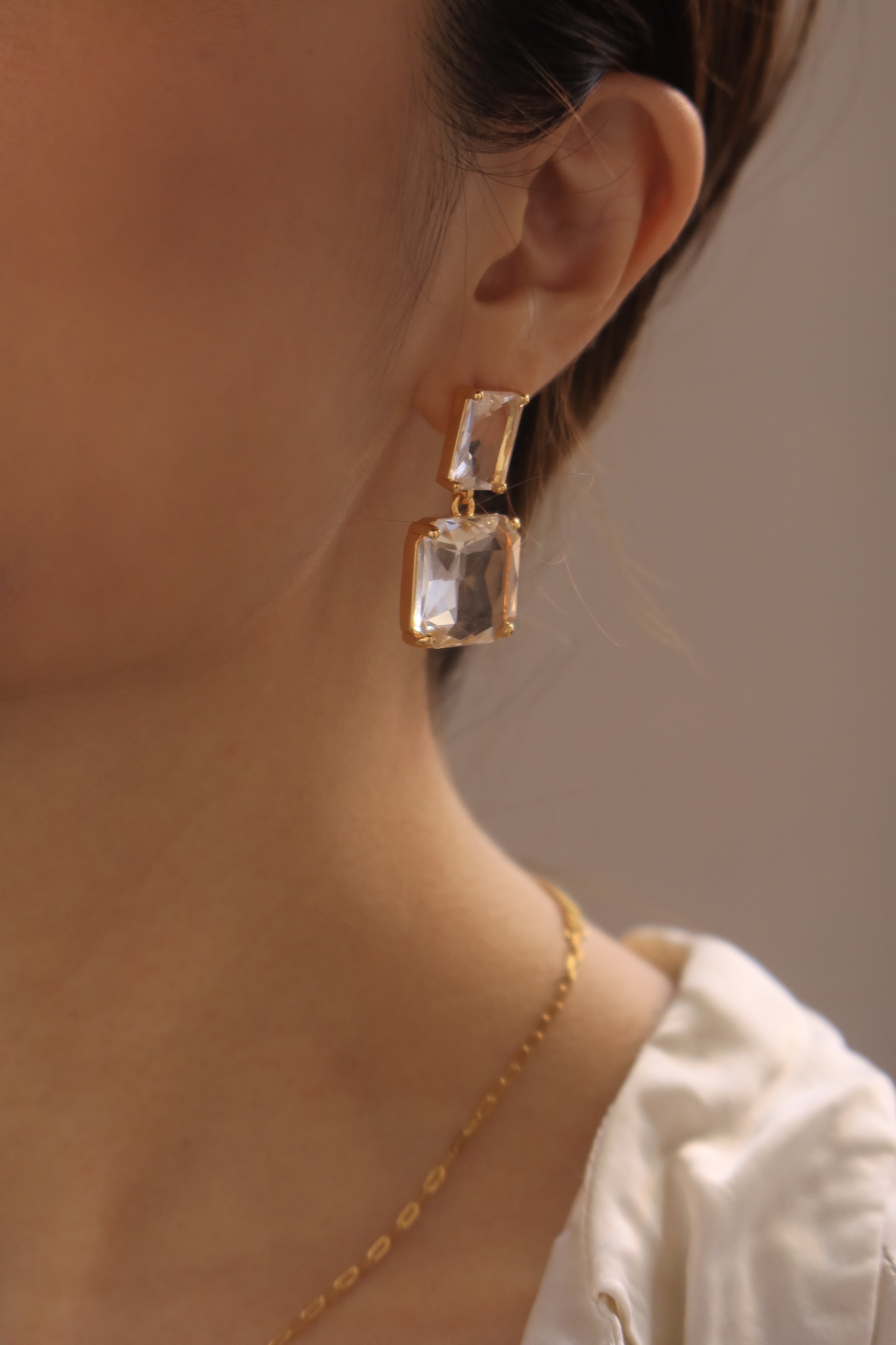 Crystal Drop Earrings