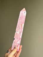 Rhodonite Crystal Tower (576g)