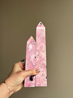 Rhodonite Crystal Tower (576g)