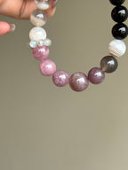 Mixed Agate & Moonstone Bracelet