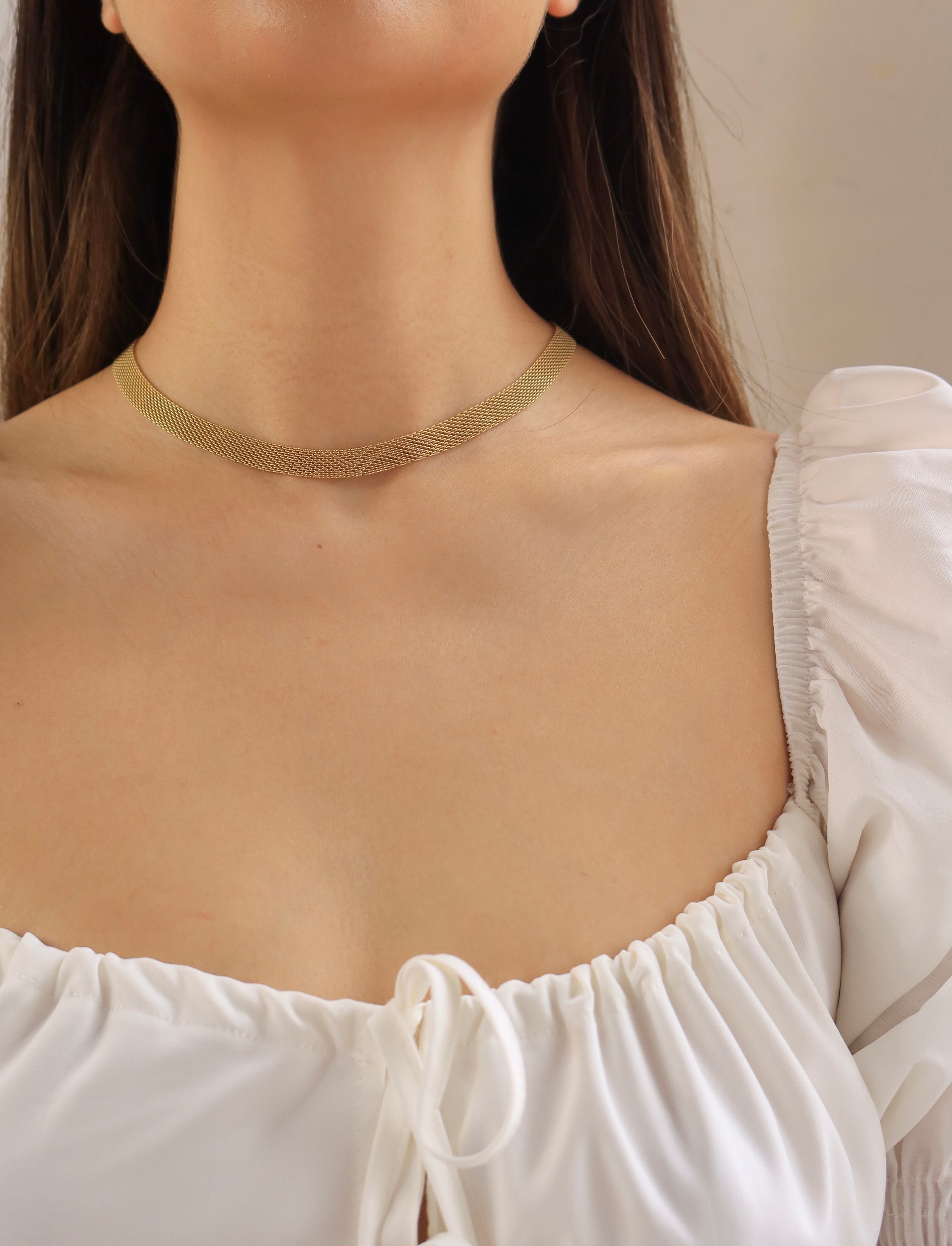 Mesh Choker Necklace