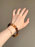 Agarwood & Citrine Bracelet