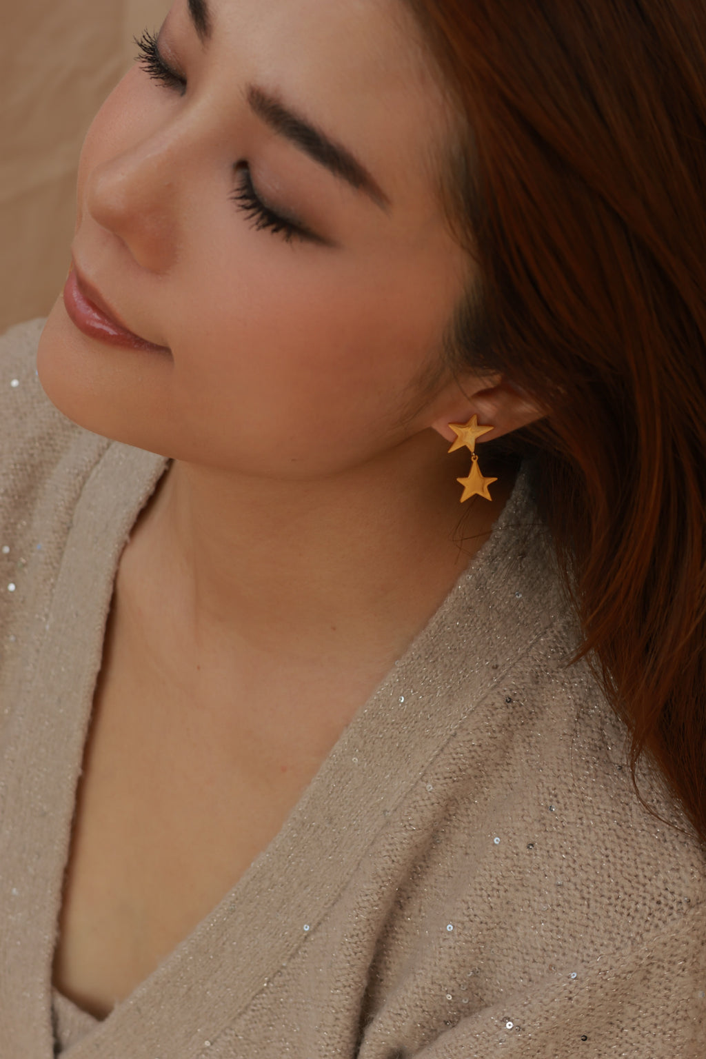 Double Stars Earrings